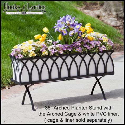 outdoor window box plant stands